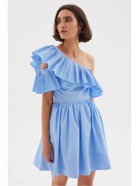 Sovere Bliss Mini Dress in Blue